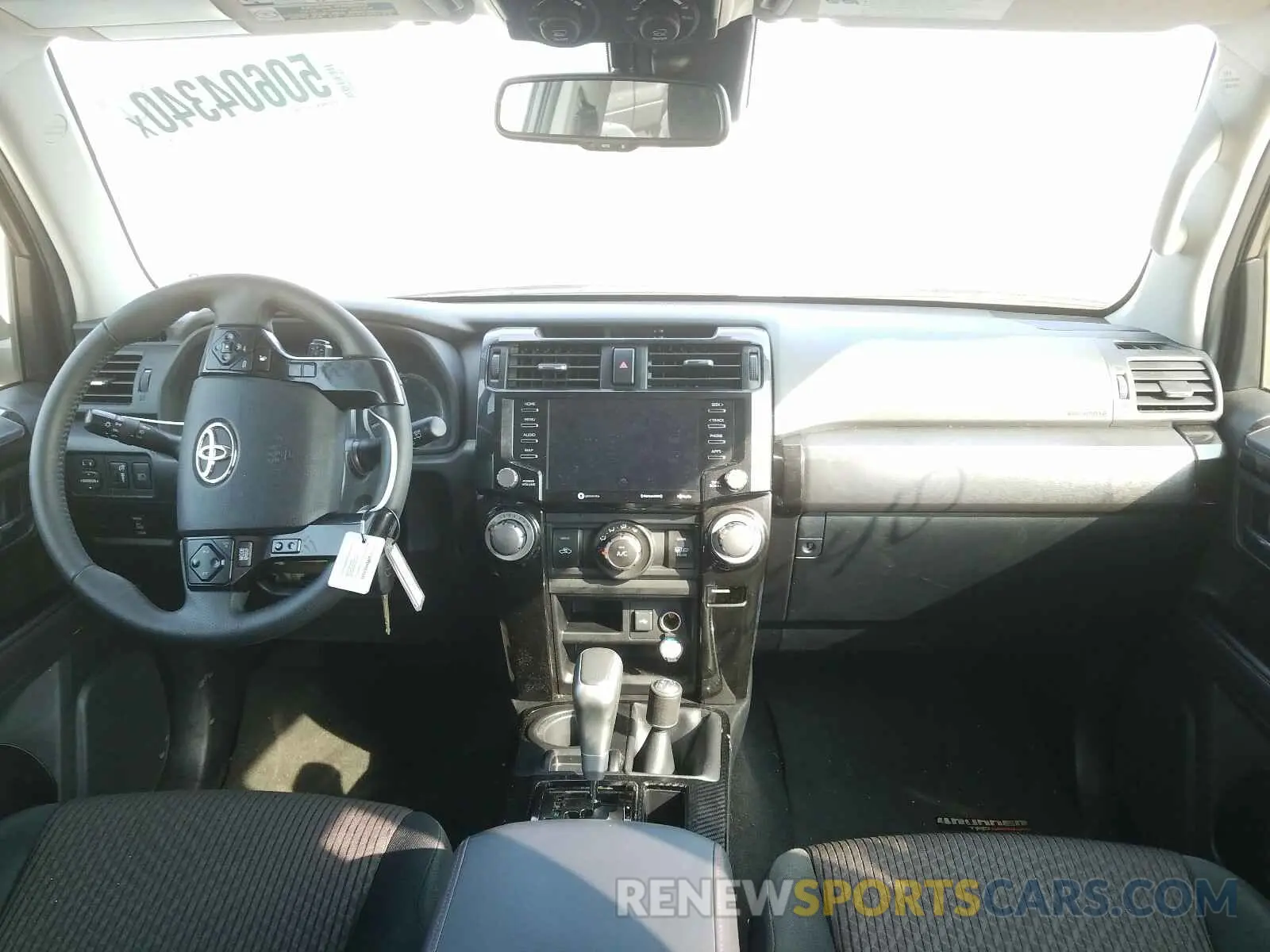 9 fotografías del automóvil dañado JTEBU5JR3L5792980 TOYOTA 4RUNNER 2020