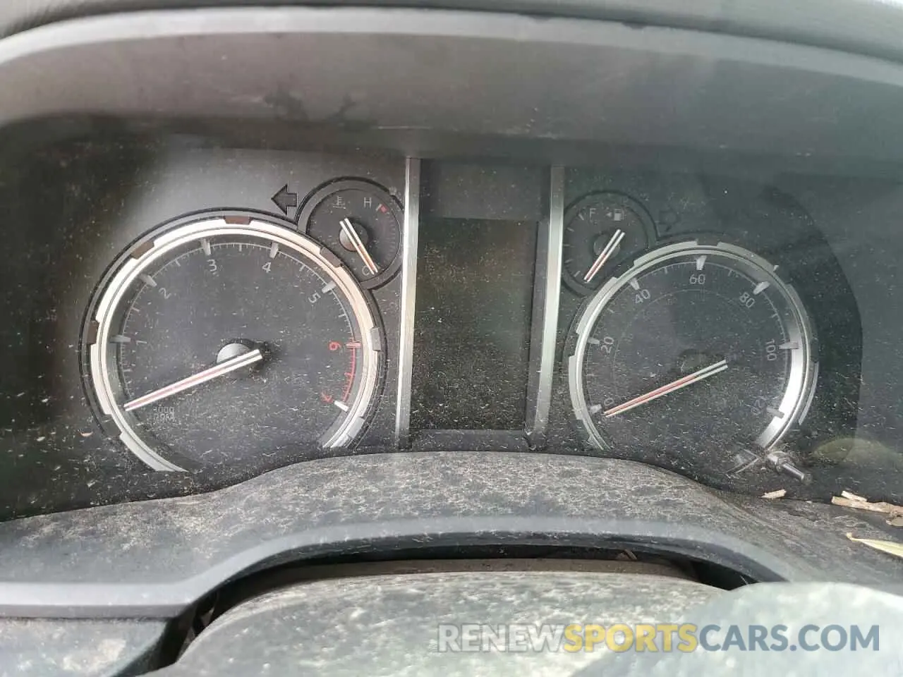 8 fotografías del automóvil dañado JTEBU5JR3L5805033 TOYOTA 4RUNNER 2020