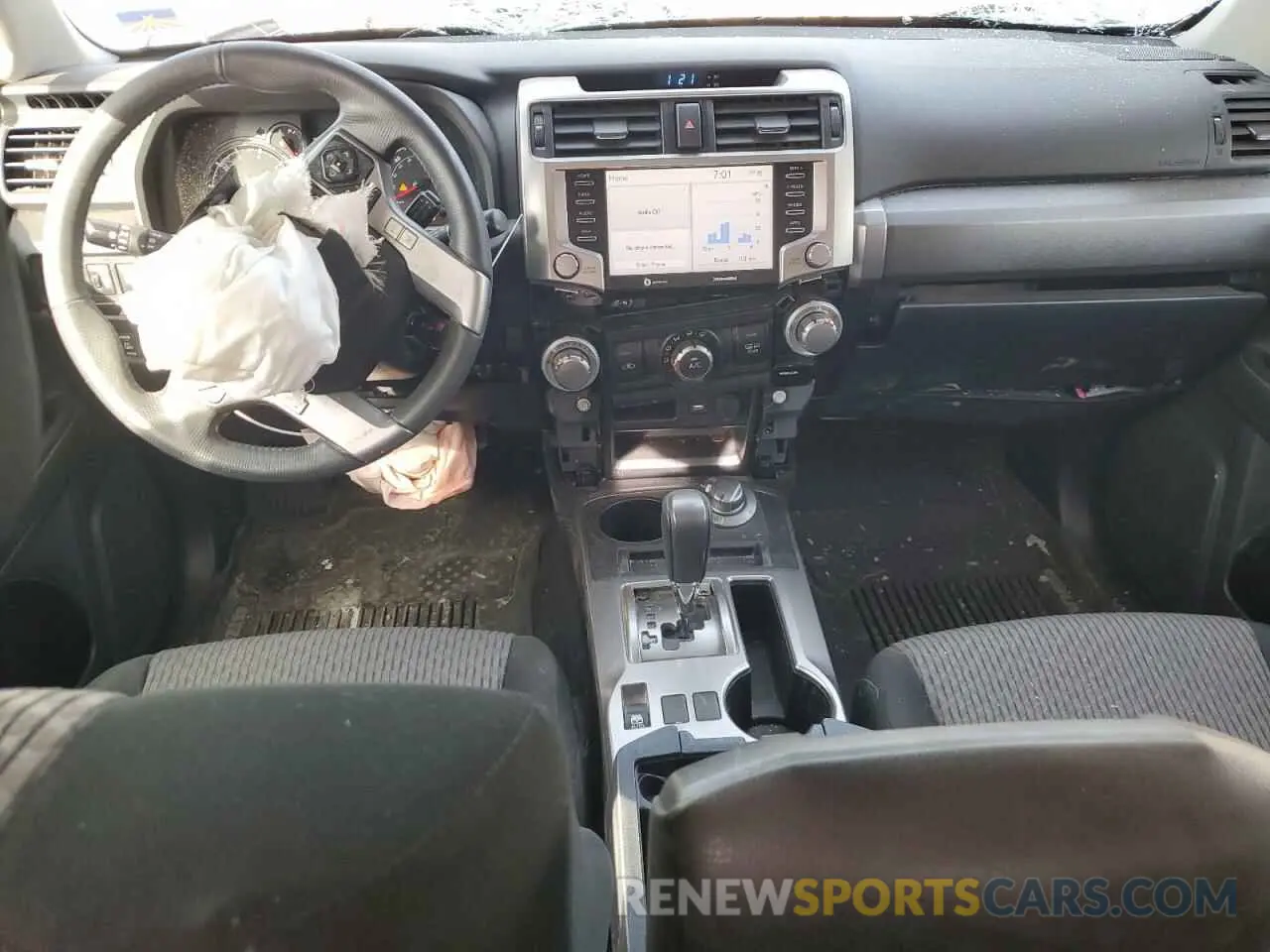 8 fotografías del automóvil dañado JTEBU5JR3L5806005 TOYOTA 4RUNNER 2020