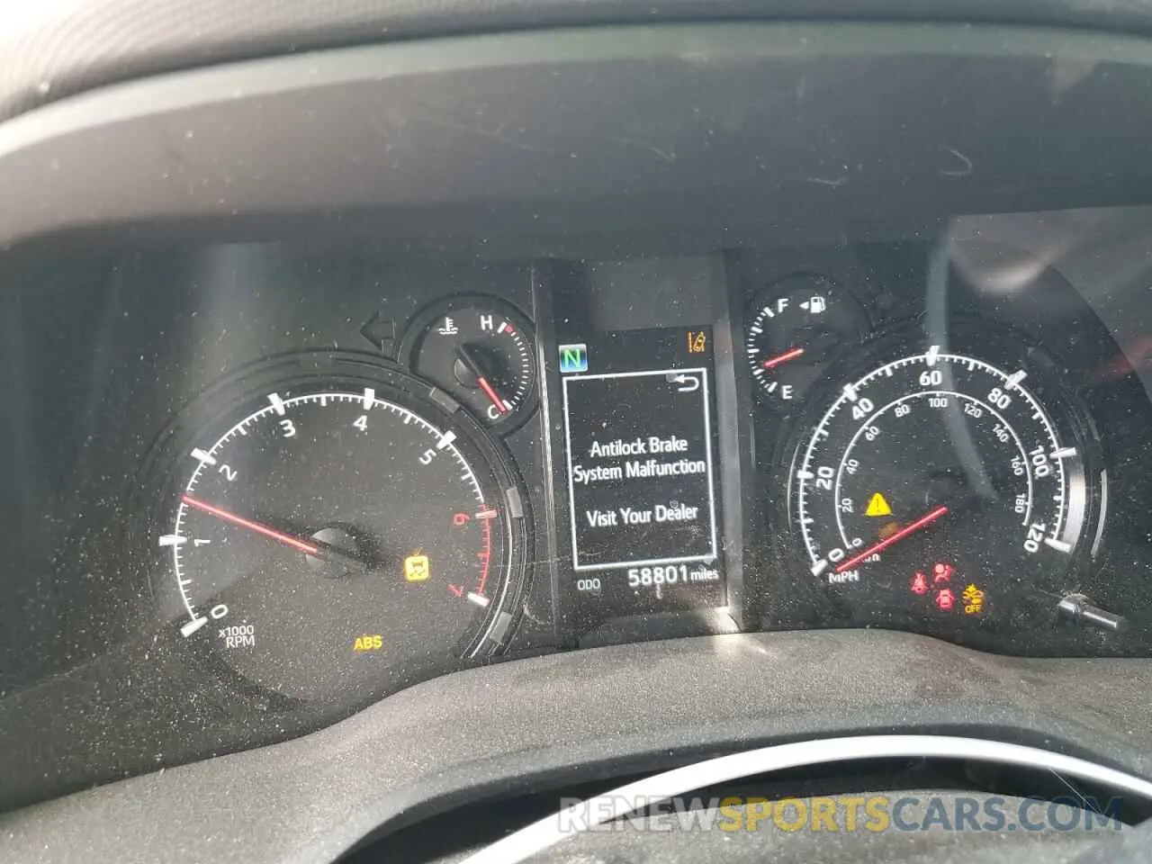 9 fotografías del automóvil dañado JTEBU5JR3L5806005 TOYOTA 4RUNNER 2020