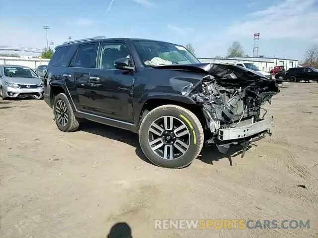 11 fotografías del automóvil dañado JTEBU5JR3L5809230 TOYOTA 4RUNNER 2020