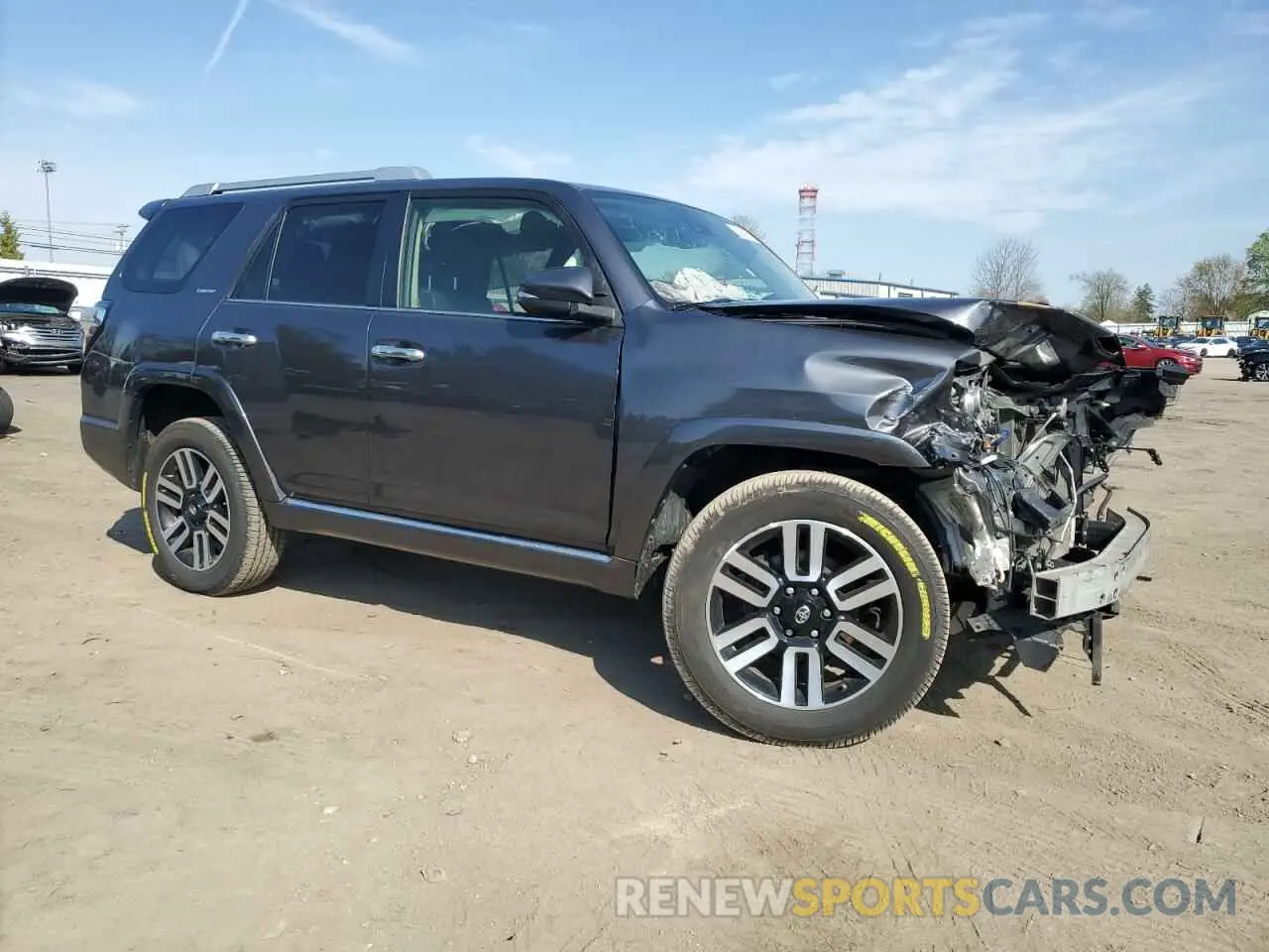 4 fotografías del automóvil dañado JTEBU5JR3L5809230 TOYOTA 4RUNNER 2020
