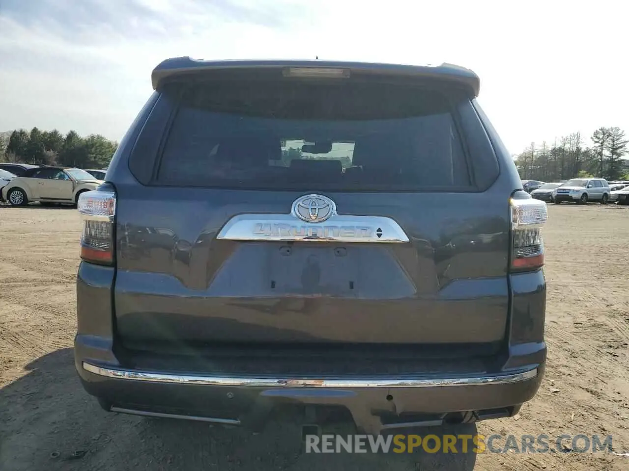 6 fotografías del automóvil dañado JTEBU5JR3L5809230 TOYOTA 4RUNNER 2020