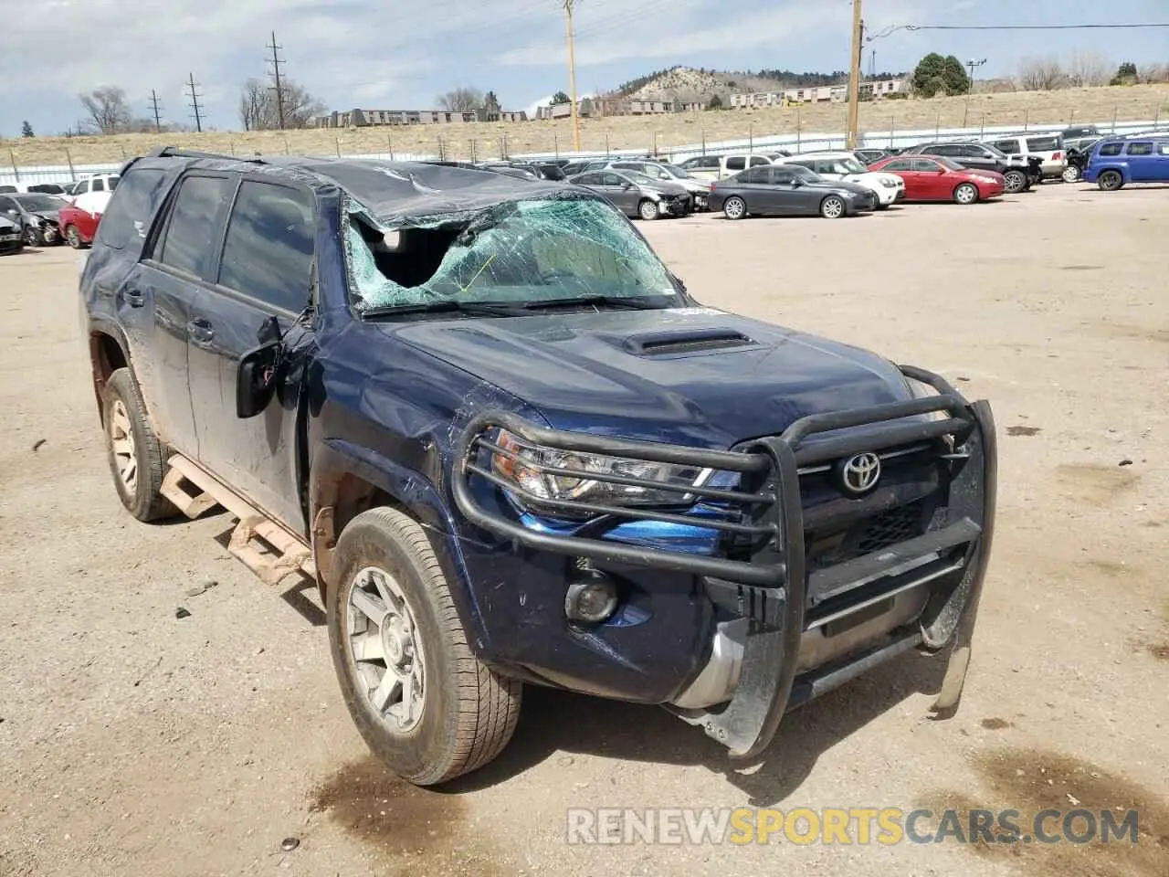 1 fotografías del automóvil dañado JTEBU5JR3L5824956 TOYOTA 4RUNNER 2020