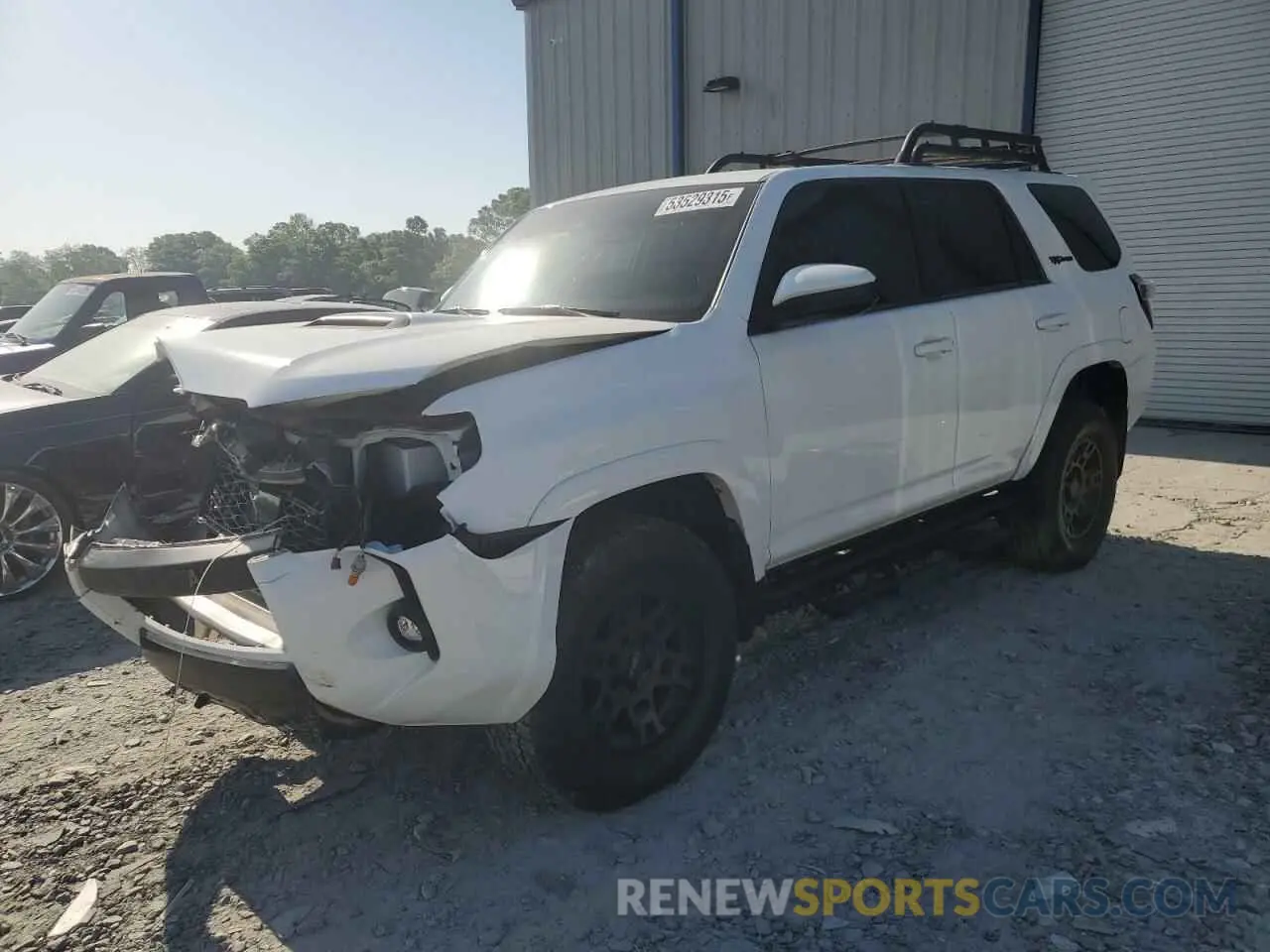 1 fotografías del automóvil dañado JTEBU5JR3L5825735 TOYOTA 4RUNNER 2020