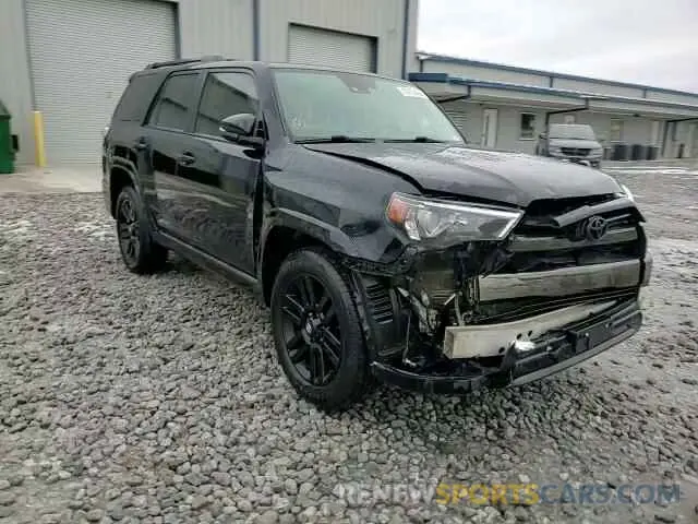11 fotografías del automóvil dañado JTEBU5JR4L5739608 TOYOTA 4RUNNER 2020
