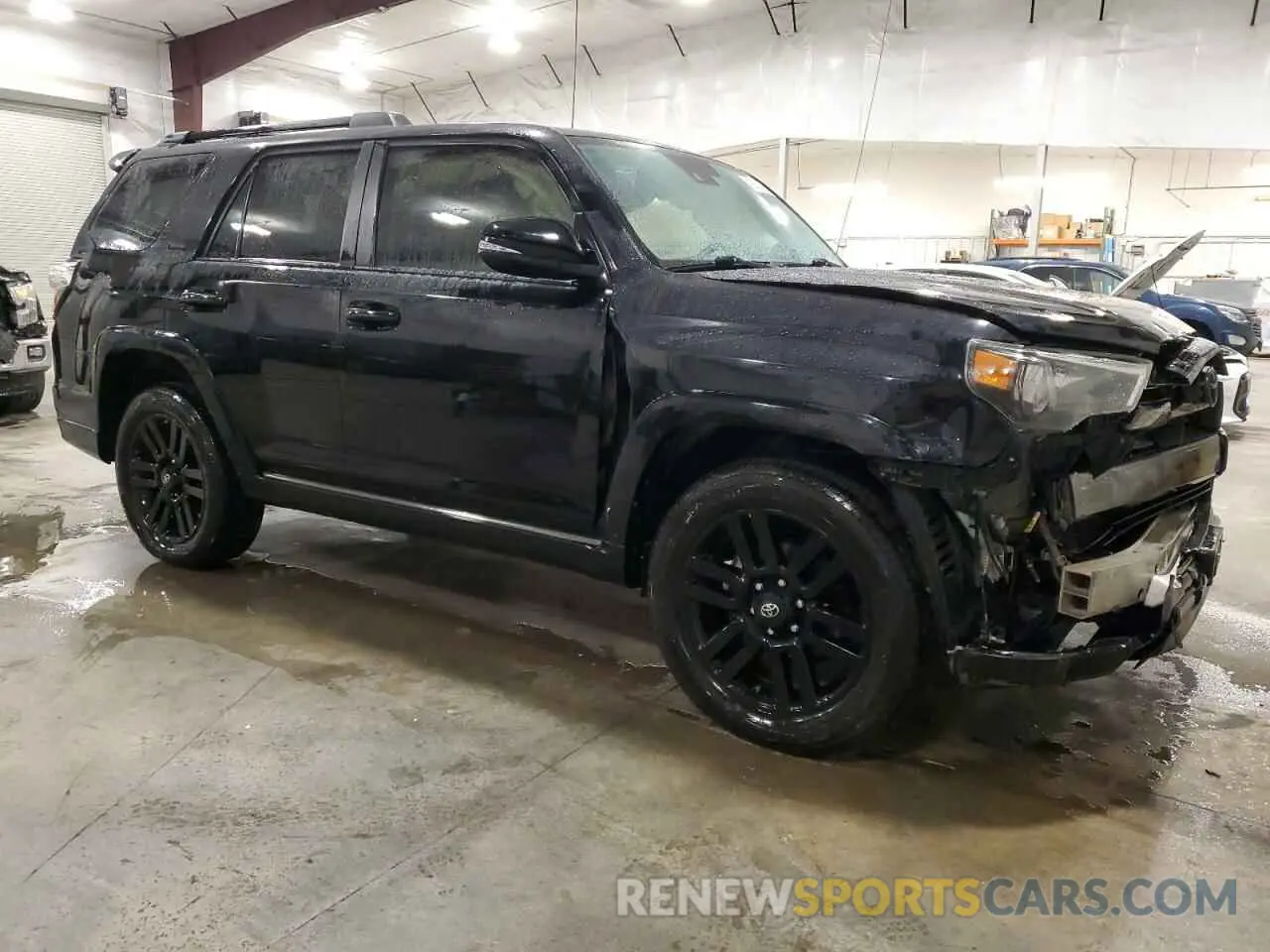 4 fotografías del automóvil dañado JTEBU5JR4L5739608 TOYOTA 4RUNNER 2020