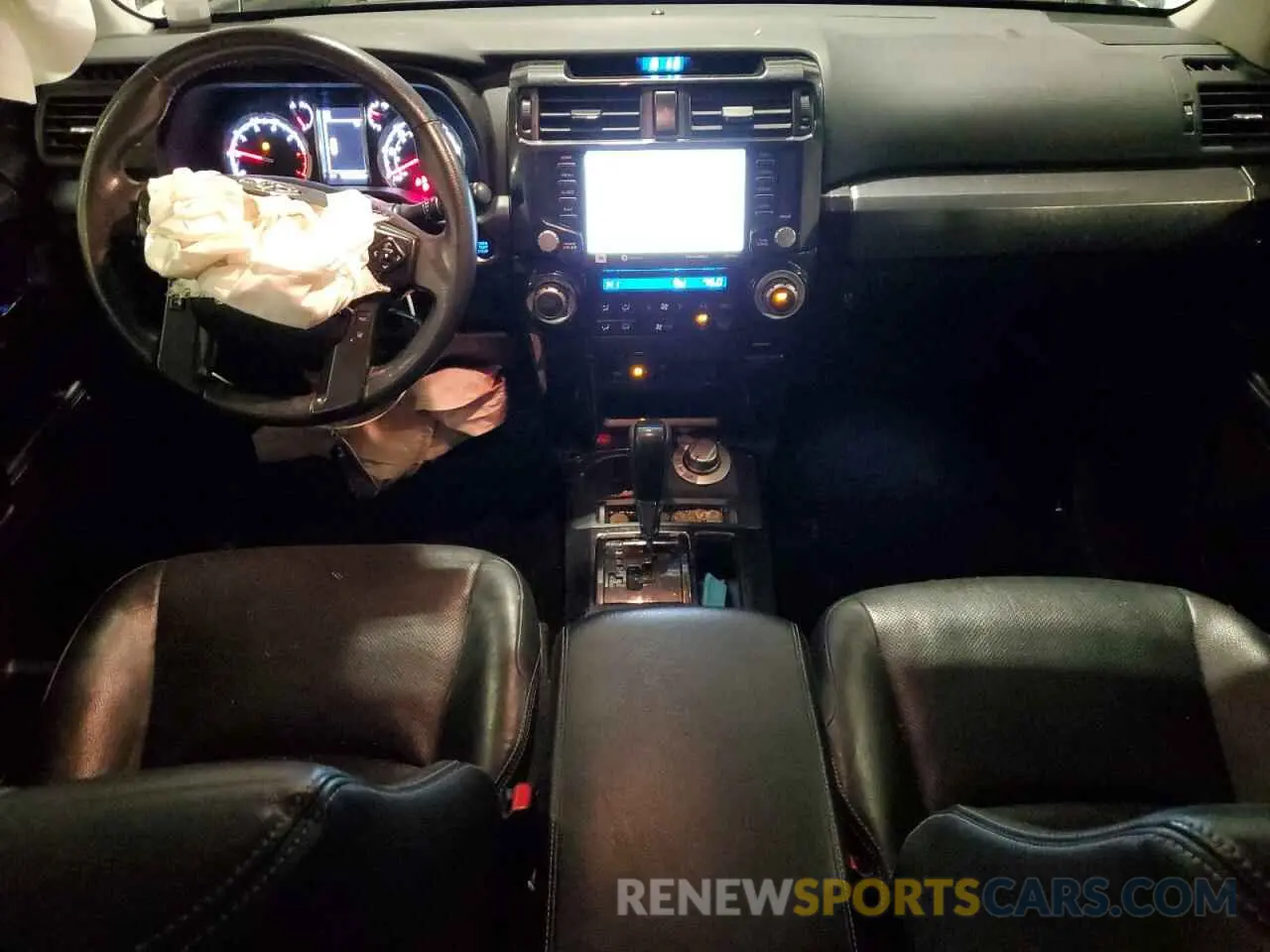 8 fotografías del automóvil dañado JTEBU5JR4L5739608 TOYOTA 4RUNNER 2020