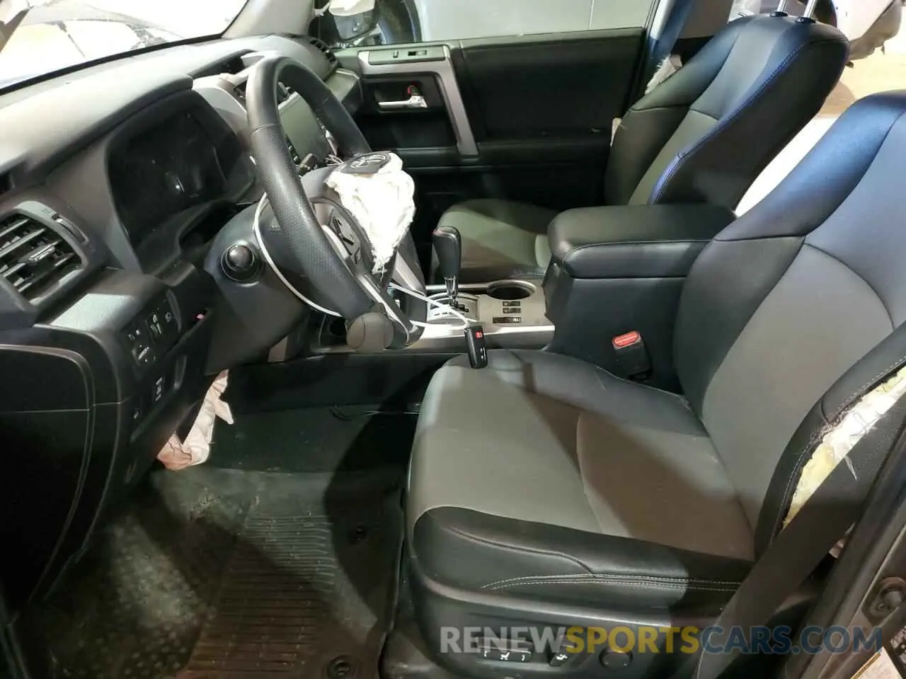 7 fotografías del automóvil dañado JTEBU5JR4L5749457 TOYOTA 4RUNNER 2020
