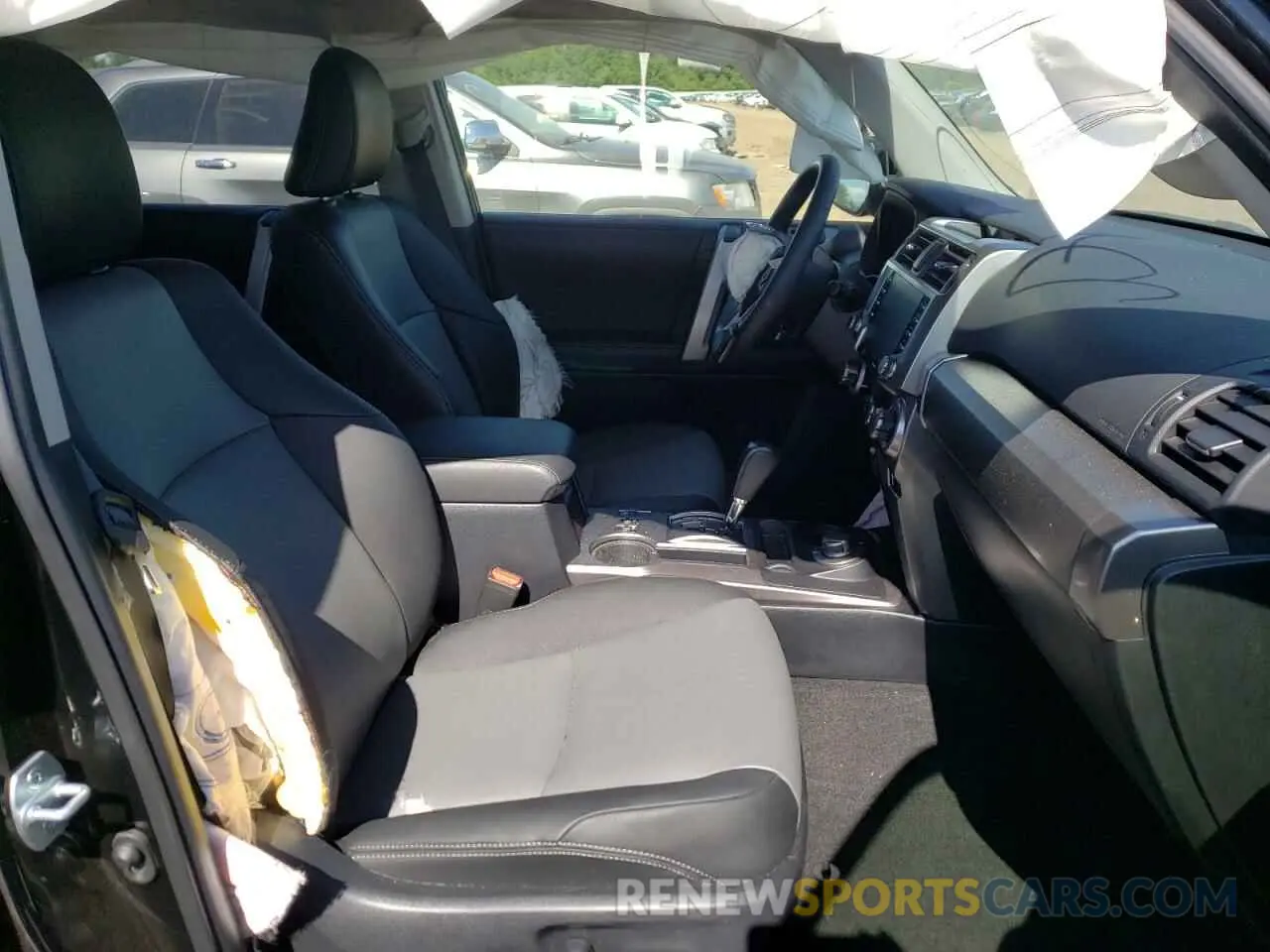 5 fotografías del automóvil dañado JTEBU5JR4L5752682 TOYOTA 4RUNNER 2020