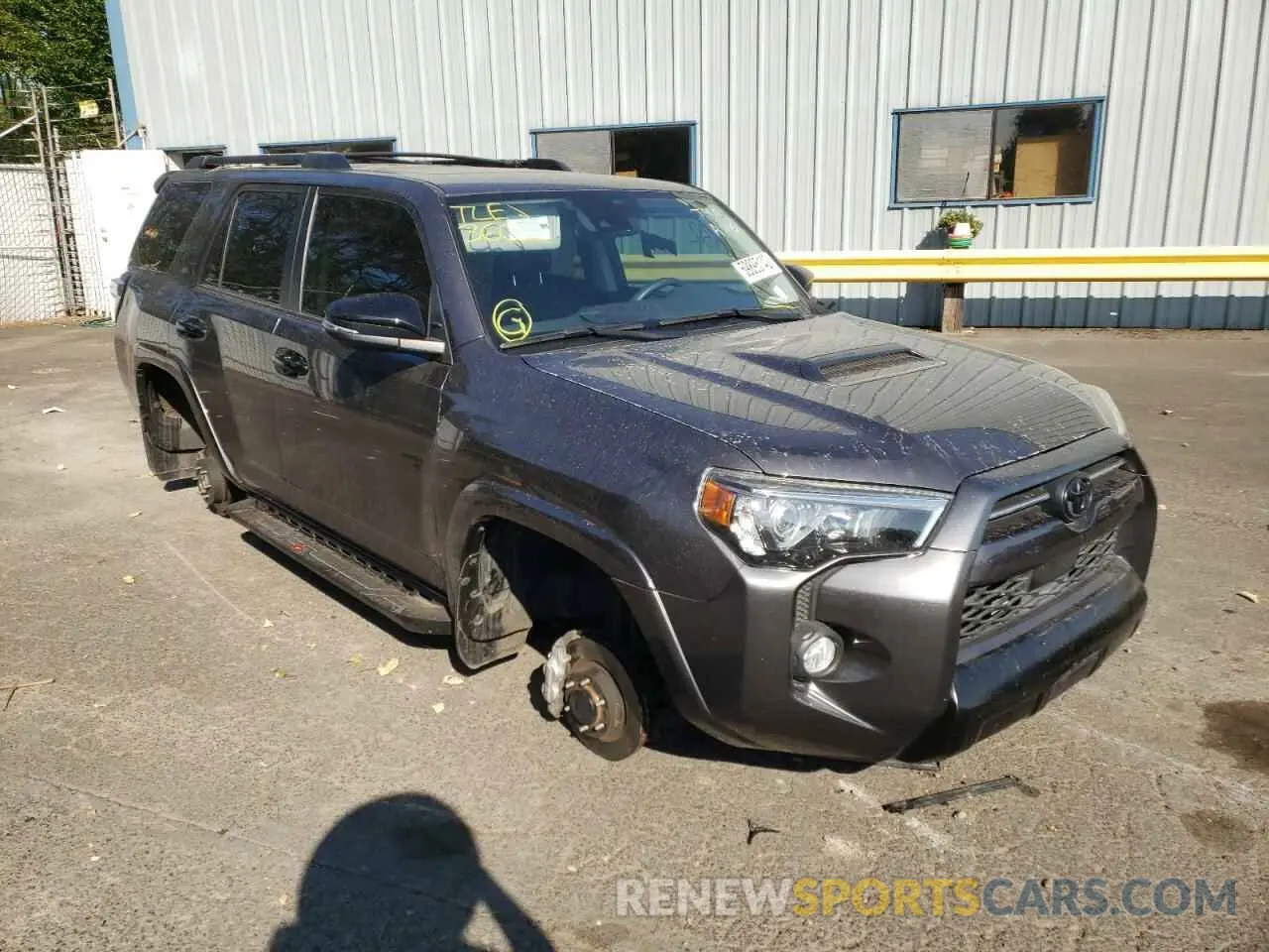 1 fotografías del automóvil dañado JTEBU5JR4L5755209 TOYOTA 4RUNNER 2020