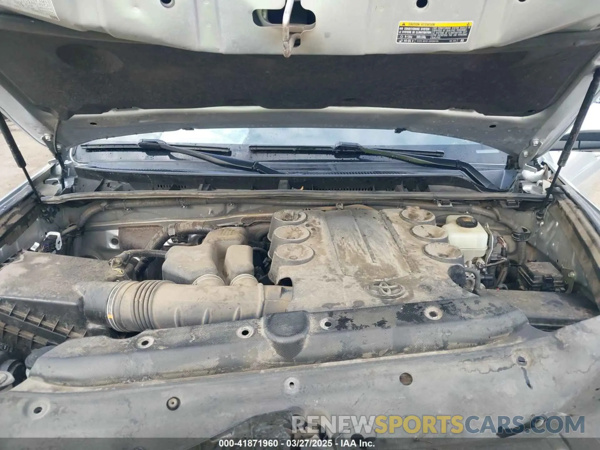10 fotografías del automóvil dañado JTEBU5JR4L5766162 TOYOTA 4RUNNER 2020