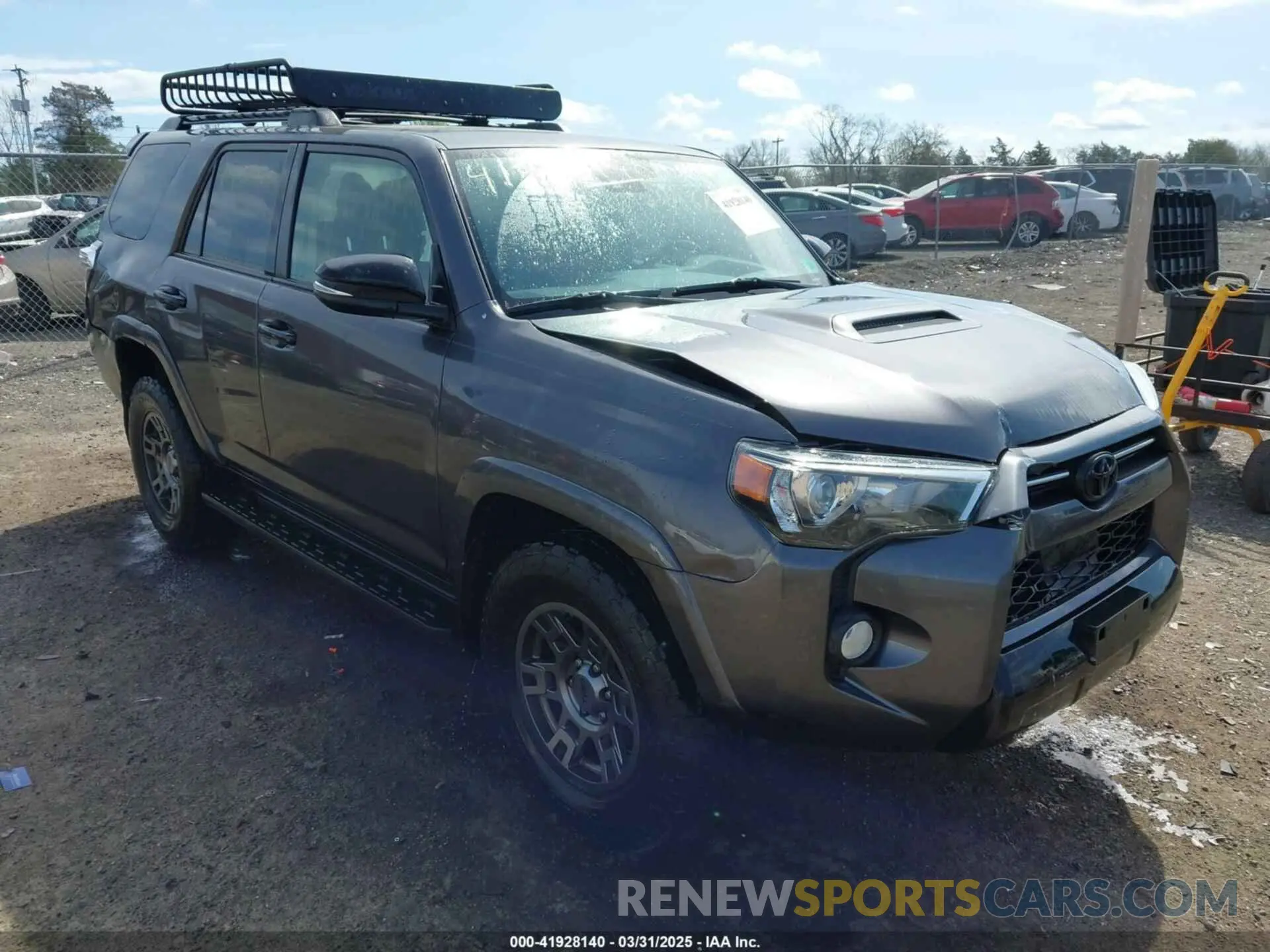 1 fotografías del automóvil dañado JTEBU5JR4L5775315 TOYOTA 4RUNNER 2020