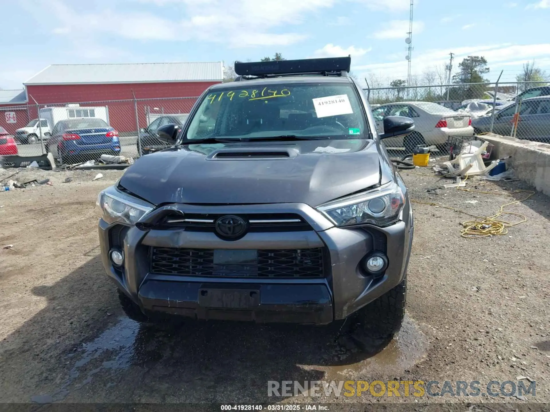 12 fotografías del automóvil dañado JTEBU5JR4L5775315 TOYOTA 4RUNNER 2020