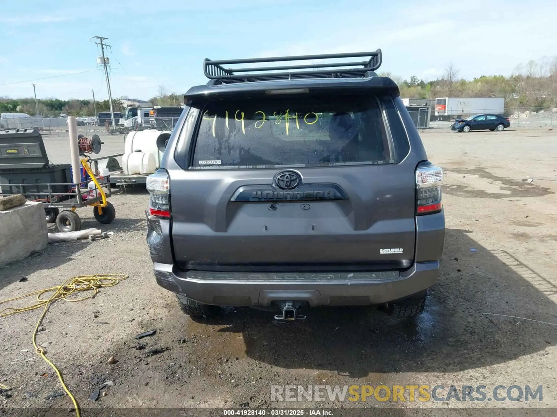 16 fotografías del automóvil dañado JTEBU5JR4L5775315 TOYOTA 4RUNNER 2020
