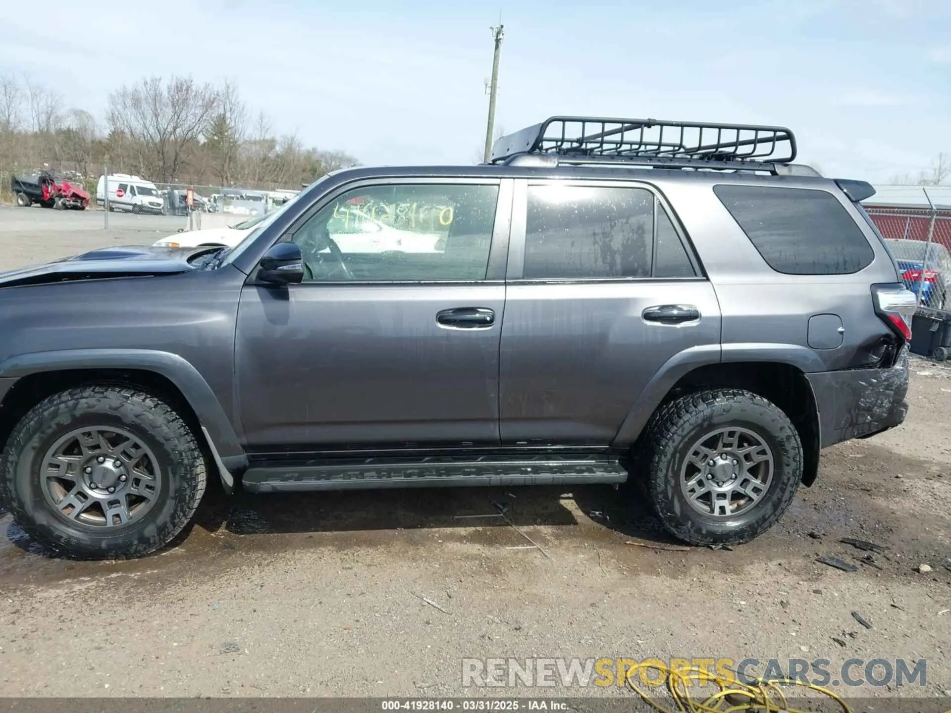 6 fotografías del automóvil dañado JTEBU5JR4L5775315 TOYOTA 4RUNNER 2020