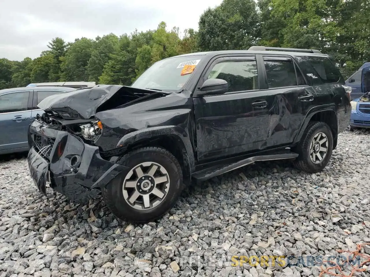 1 fotografías del automóvil dañado JTEBU5JR4L5782815 TOYOTA 4RUNNER 2020