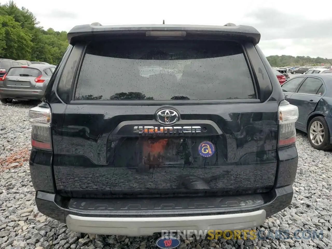 6 fotografías del automóvil dañado JTEBU5JR4L5782815 TOYOTA 4RUNNER 2020