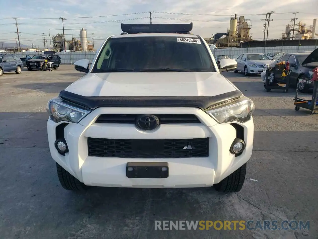 5 fotografías del automóvil dañado JTEBU5JR4L5786993 TOYOTA 4RUNNER 2020