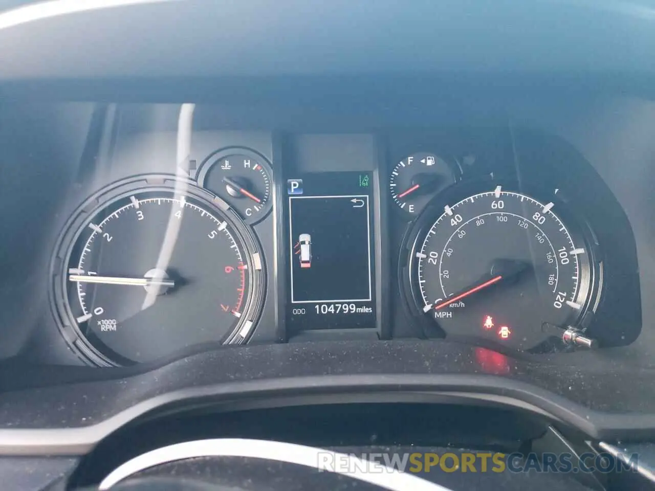 9 fotografías del automóvil dañado JTEBU5JR4L5786993 TOYOTA 4RUNNER 2020