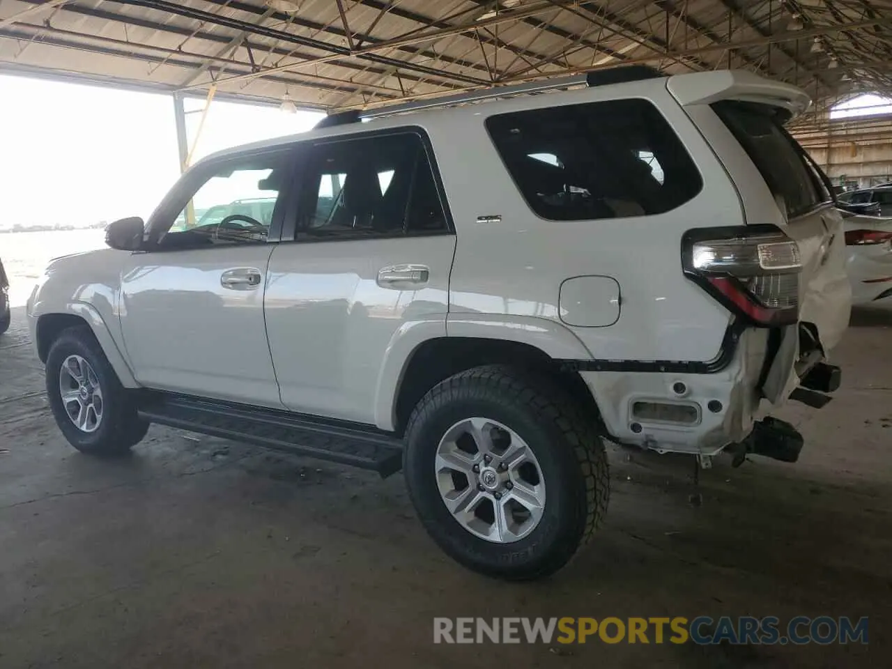2 fotografías del automóvil dañado JTEBU5JR4L5789702 TOYOTA 4RUNNER 2020