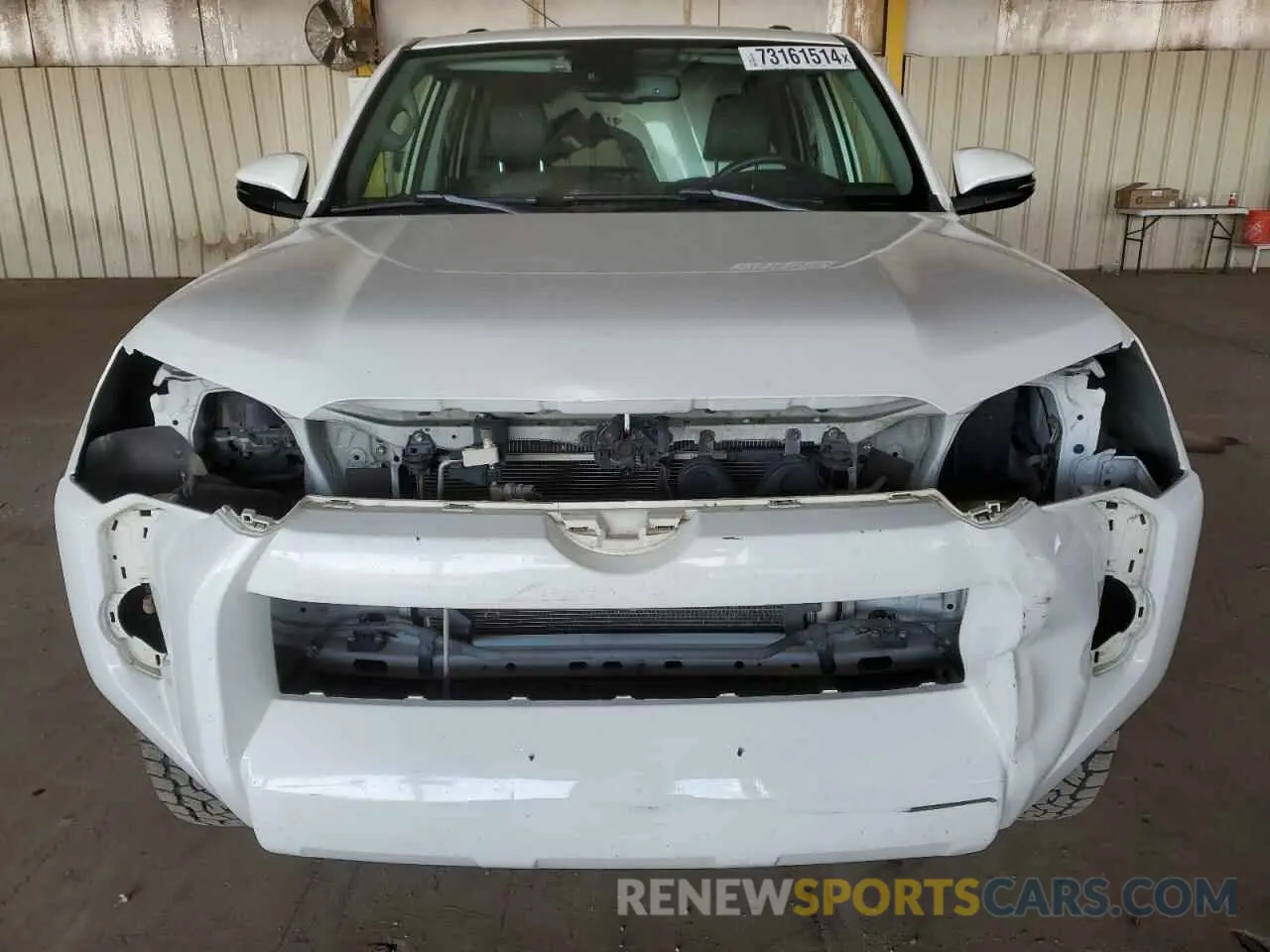 5 fotografías del automóvil dañado JTEBU5JR4L5789702 TOYOTA 4RUNNER 2020