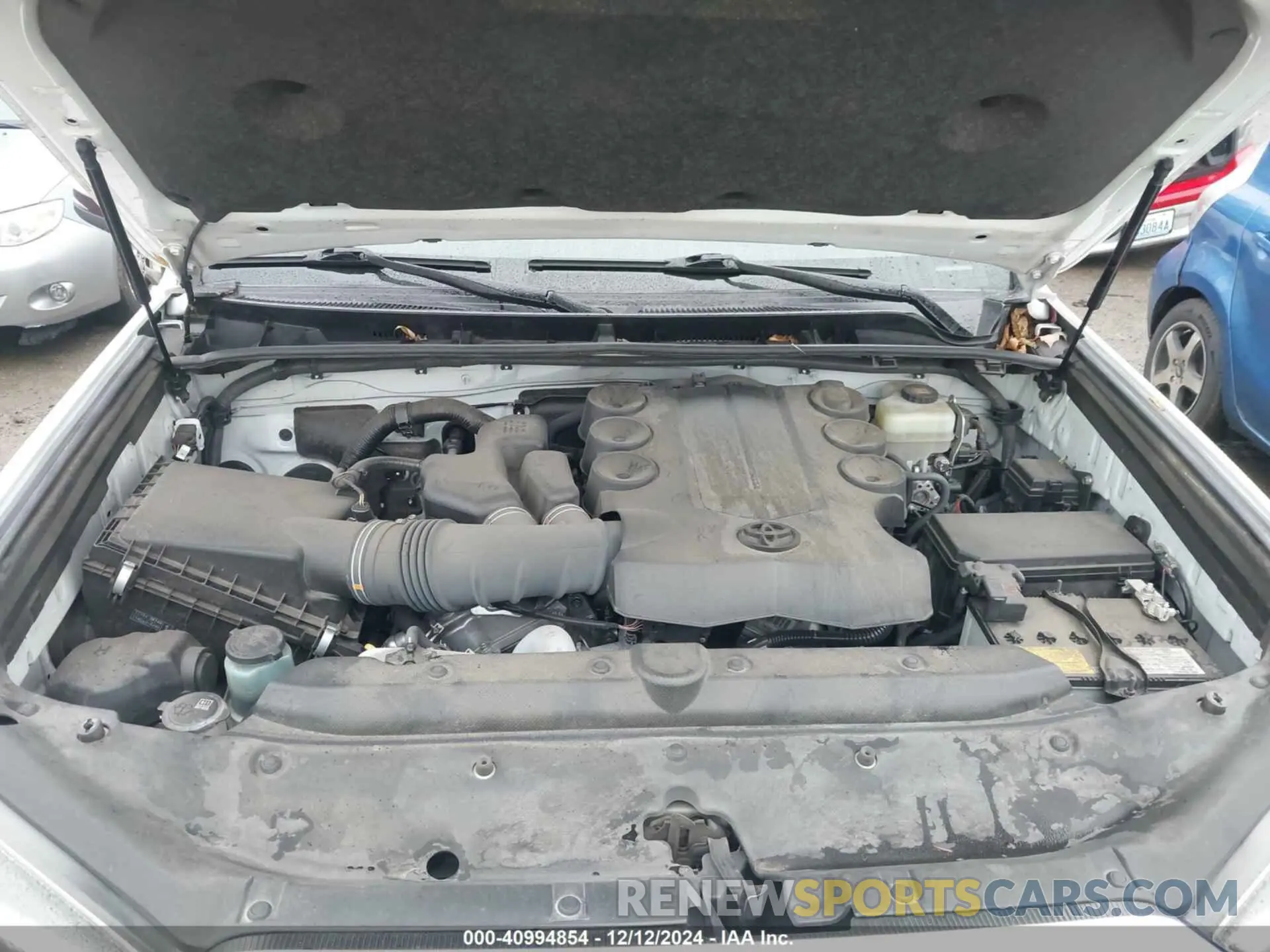 10 fotografías del automóvil dañado JTEBU5JR4L5793183 TOYOTA 4RUNNER 2020