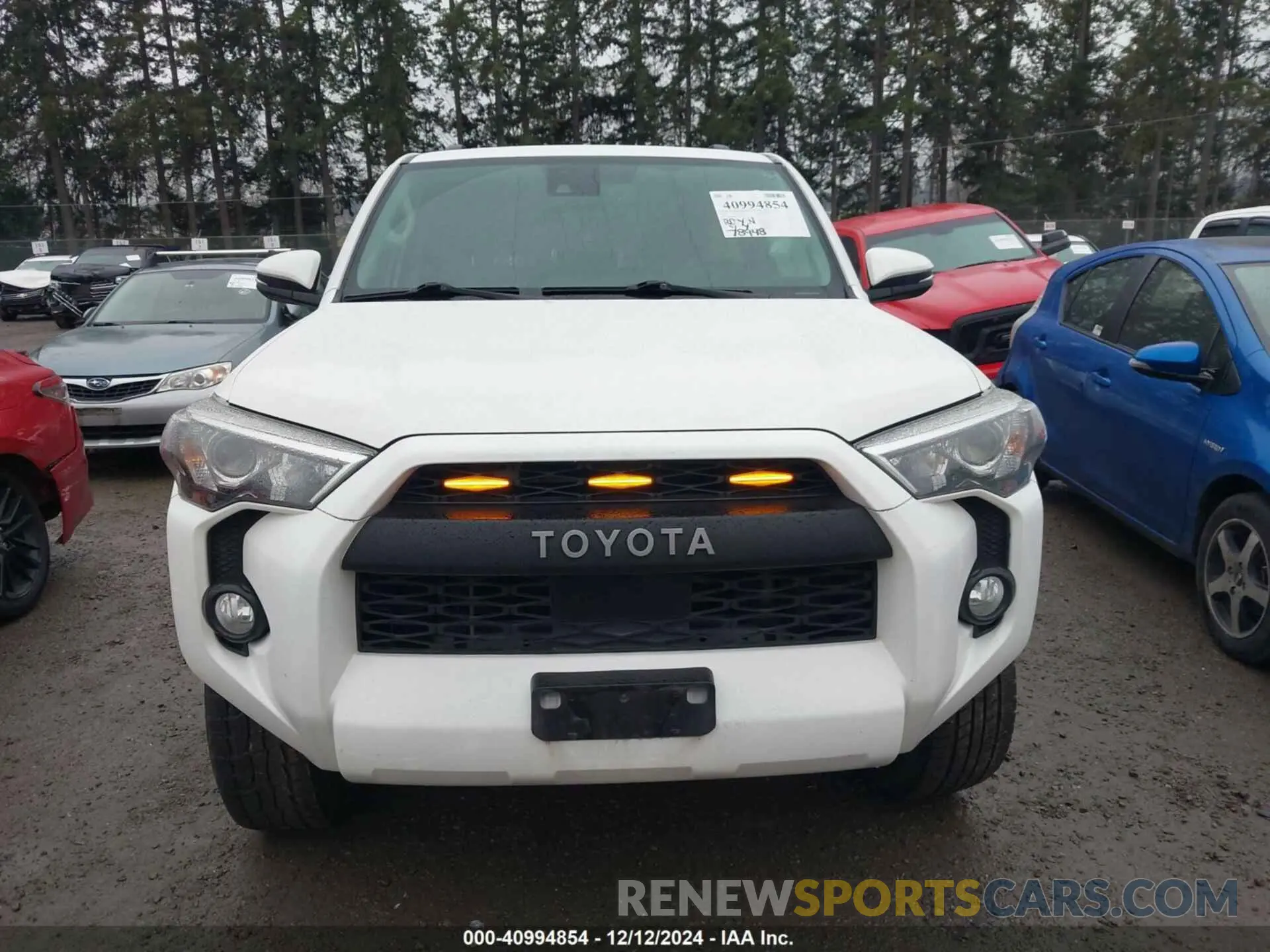 12 fotografías del automóvil dañado JTEBU5JR4L5793183 TOYOTA 4RUNNER 2020