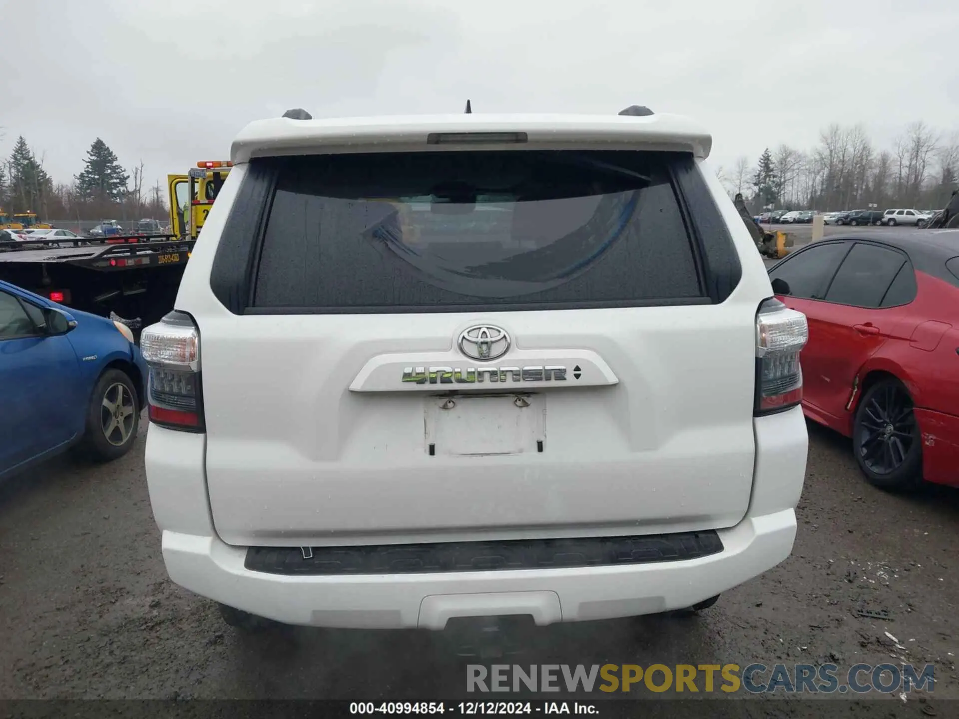16 fotografías del automóvil dañado JTEBU5JR4L5793183 TOYOTA 4RUNNER 2020