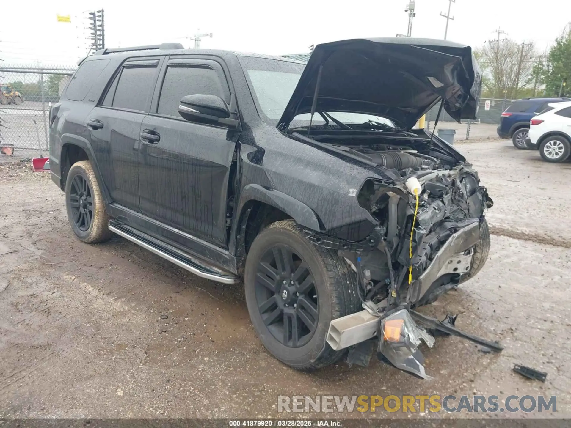 1 fotografías del automóvil dañado JTEBU5JR4L5810077 TOYOTA 4RUNNER 2020