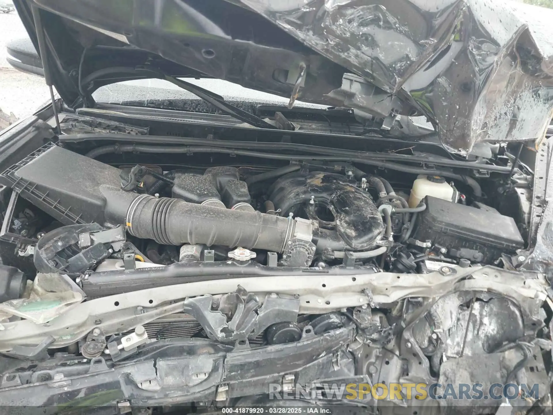 10 fotografías del automóvil dañado JTEBU5JR4L5810077 TOYOTA 4RUNNER 2020