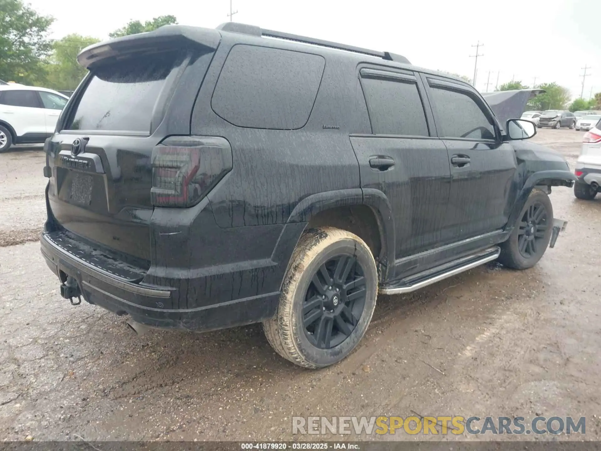 4 fotografías del automóvil dañado JTEBU5JR4L5810077 TOYOTA 4RUNNER 2020
