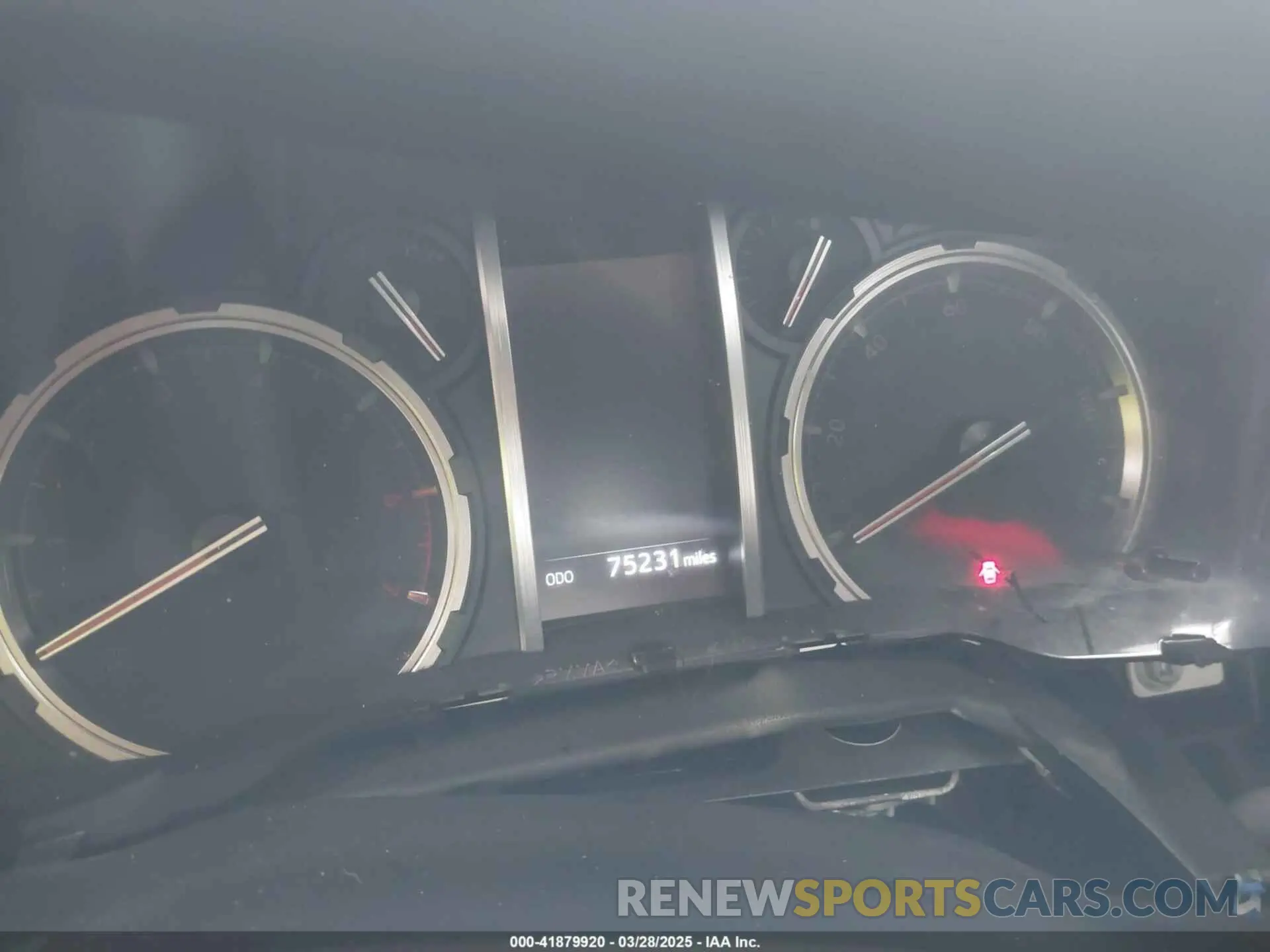7 fotografías del automóvil dañado JTEBU5JR4L5810077 TOYOTA 4RUNNER 2020