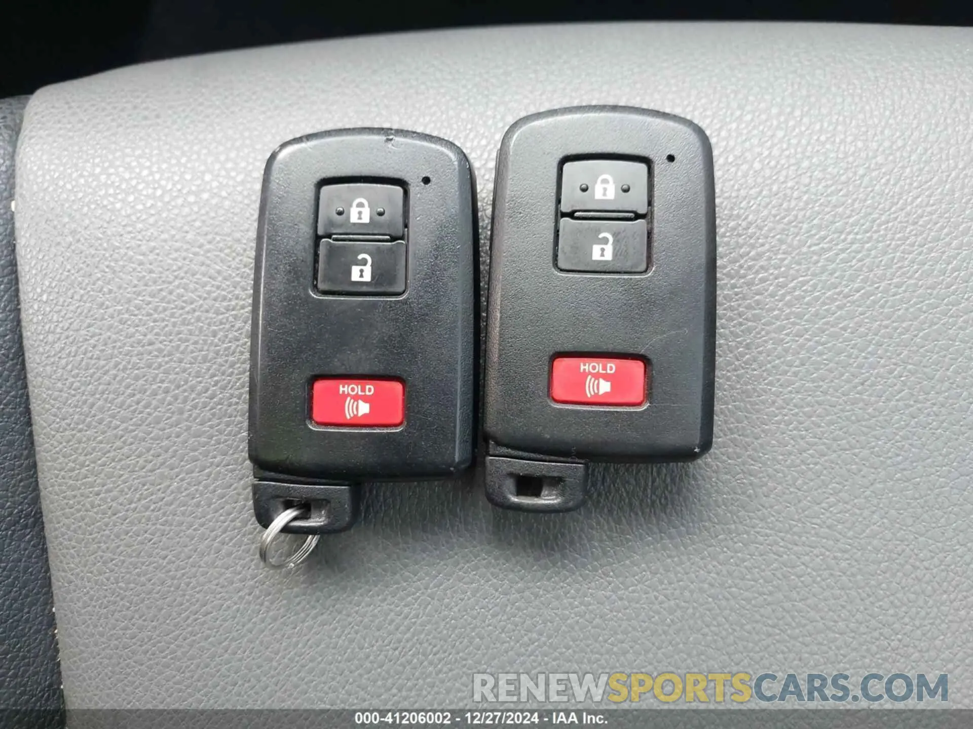 11 fotografías del automóvil dañado JTEBU5JR4L5812184 TOYOTA 4RUNNER 2020
