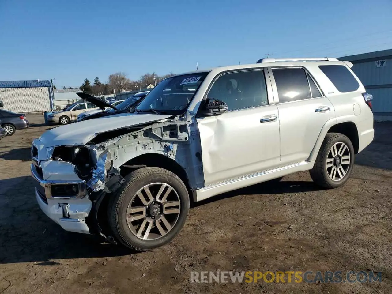 1 fotografías del automóvil dañado JTEBU5JR4L5813786 TOYOTA 4RUNNER 2020