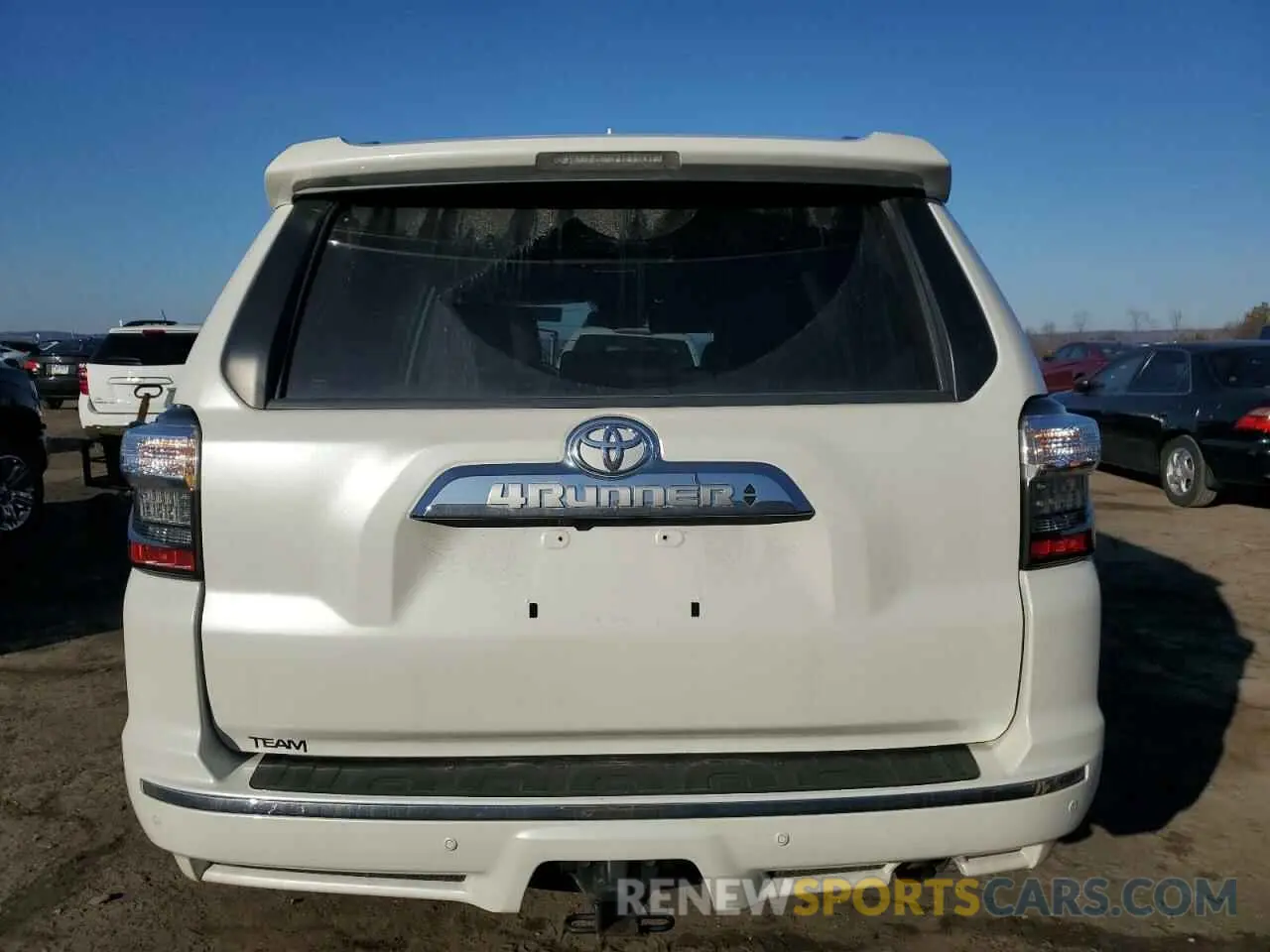 6 fotografías del automóvil dañado JTEBU5JR4L5813786 TOYOTA 4RUNNER 2020