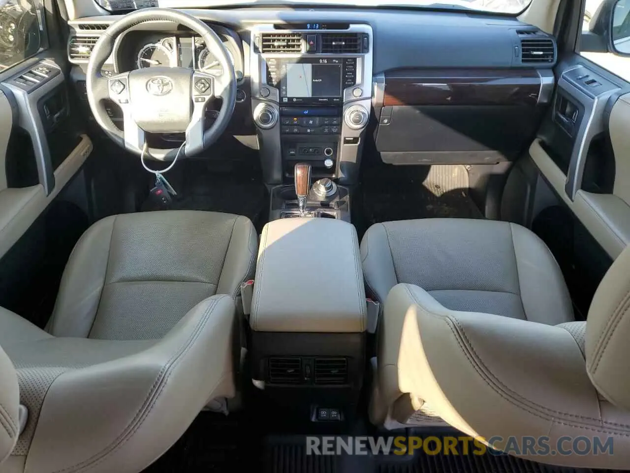 8 fotografías del automóvil dañado JTEBU5JR4L5813786 TOYOTA 4RUNNER 2020
