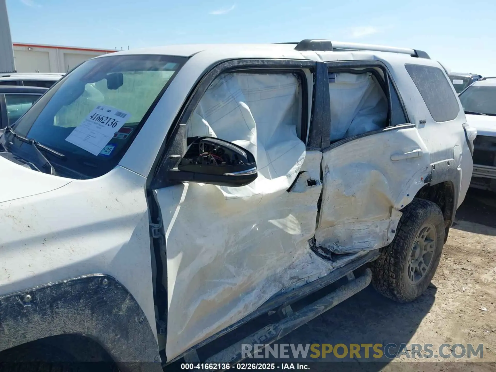 6 fotografías del automóvil dañado JTEBU5JR4L5821340 TOYOTA 4RUNNER 2020