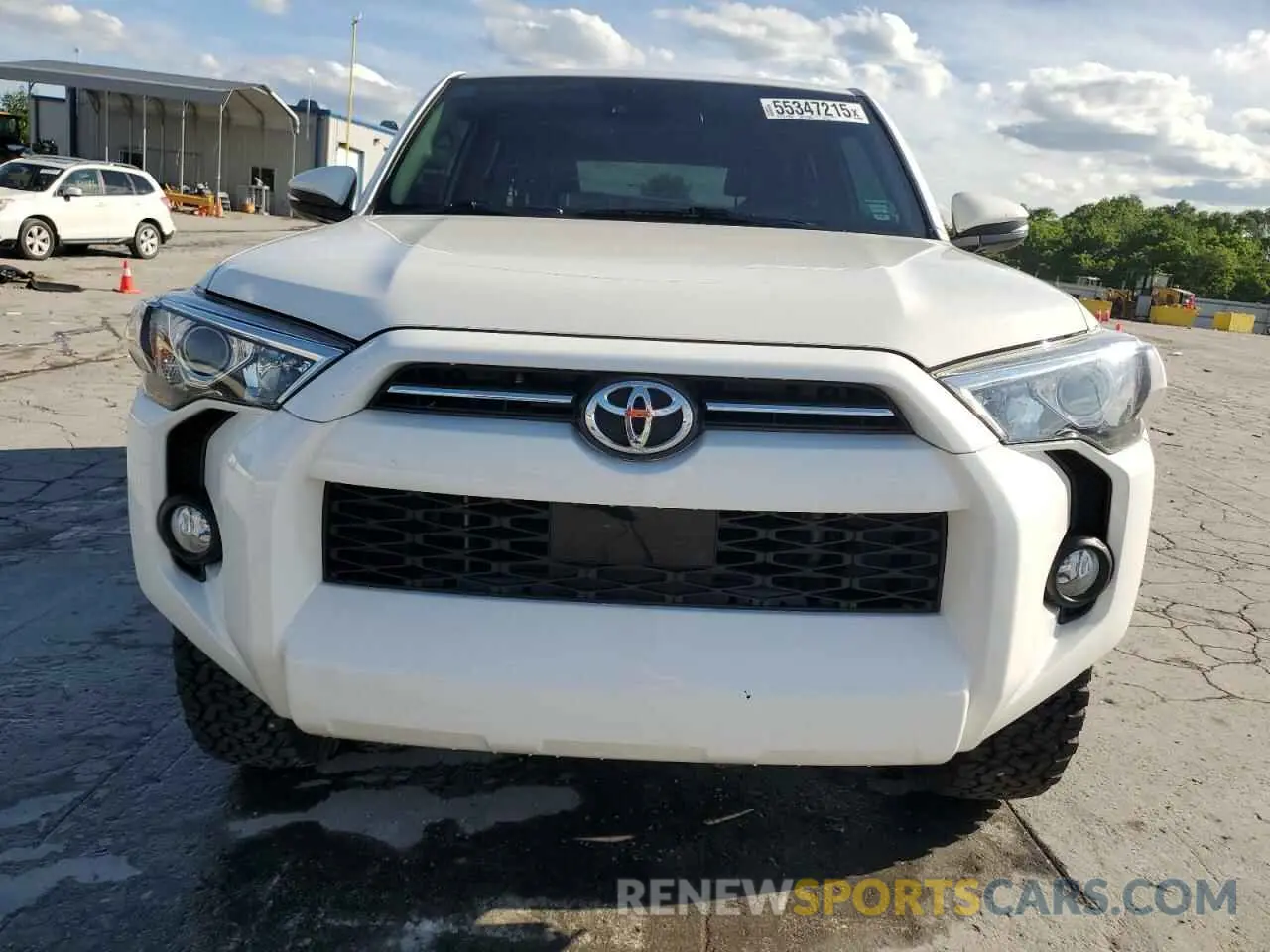 5 fotografías del automóvil dañado JTEBU5JR5L5766638 TOYOTA 4RUNNER 2020