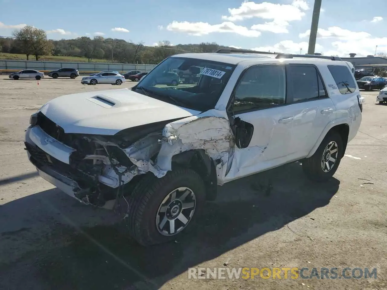1 fotografías del automóvil dañado JTEBU5JR5L5775291 TOYOTA 4RUNNER 2020