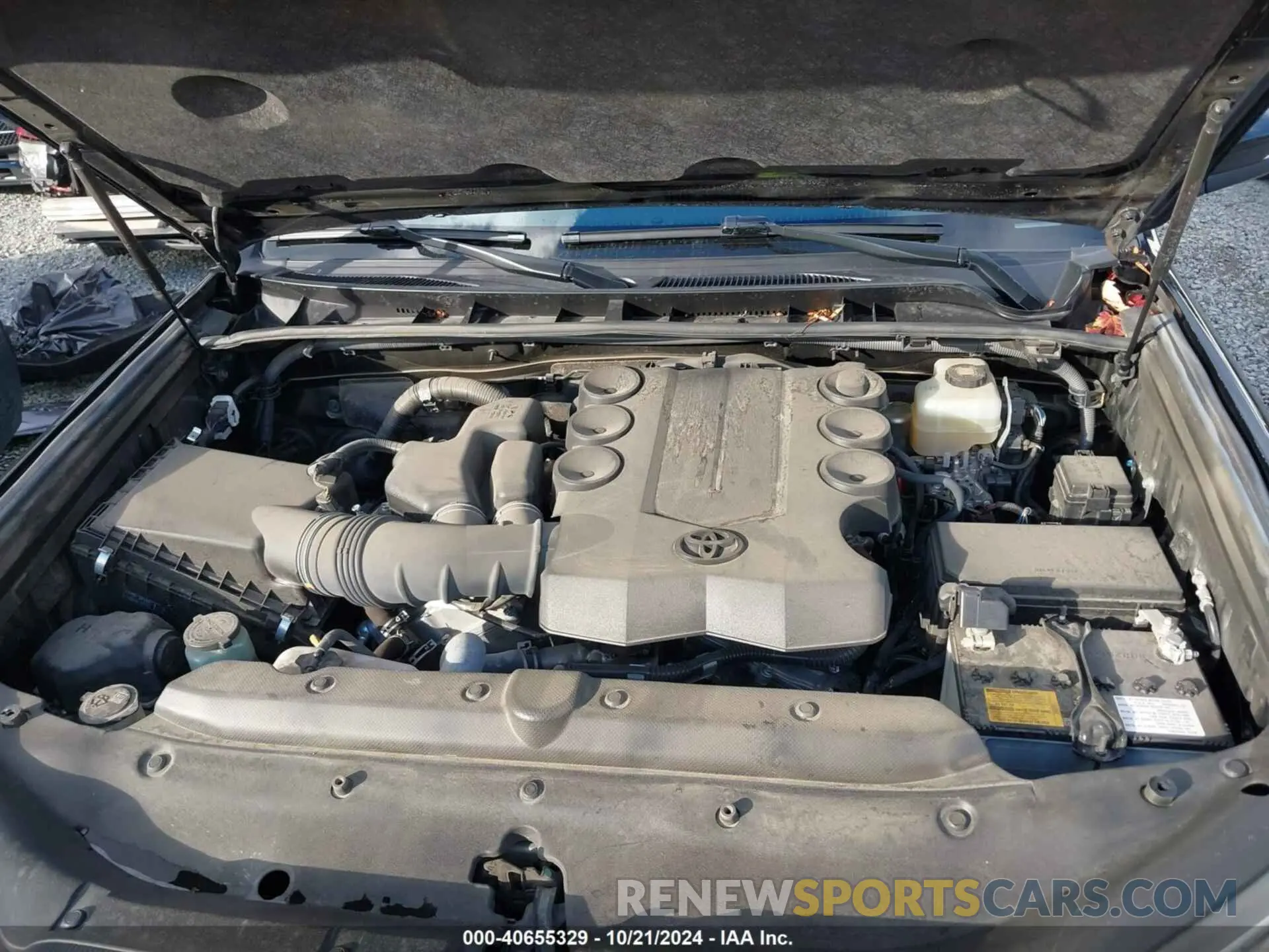 10 fotografías del automóvil dañado JTEBU5JR5L5800173 TOYOTA 4RUNNER 2020