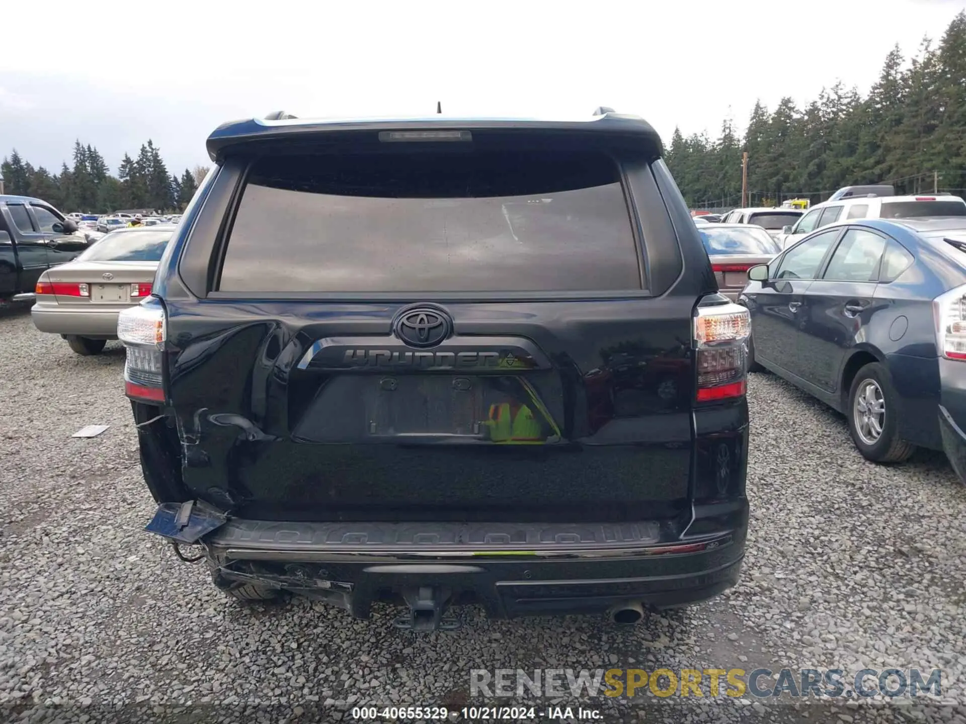 16 fotografías del automóvil dañado JTEBU5JR5L5800173 TOYOTA 4RUNNER 2020
