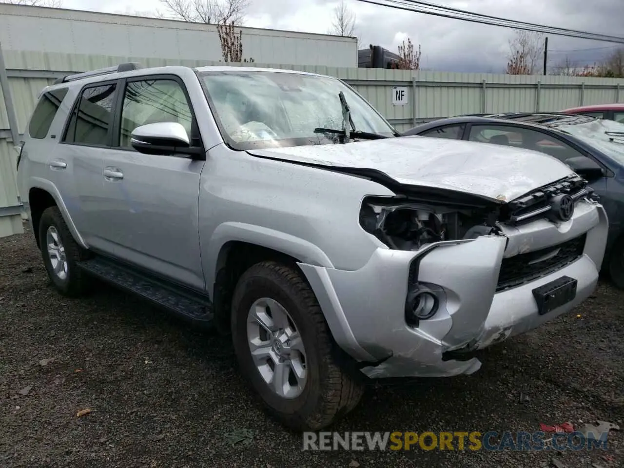 1 fotografías del automóvil dañado JTEBU5JR5L5813294 TOYOTA 4RUNNER 2020