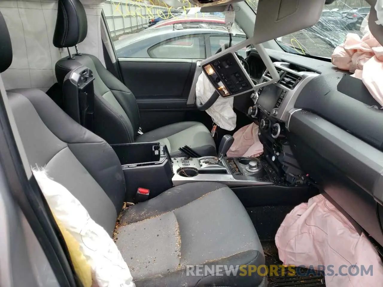 5 fotografías del automóvil dañado JTEBU5JR5L5813294 TOYOTA 4RUNNER 2020