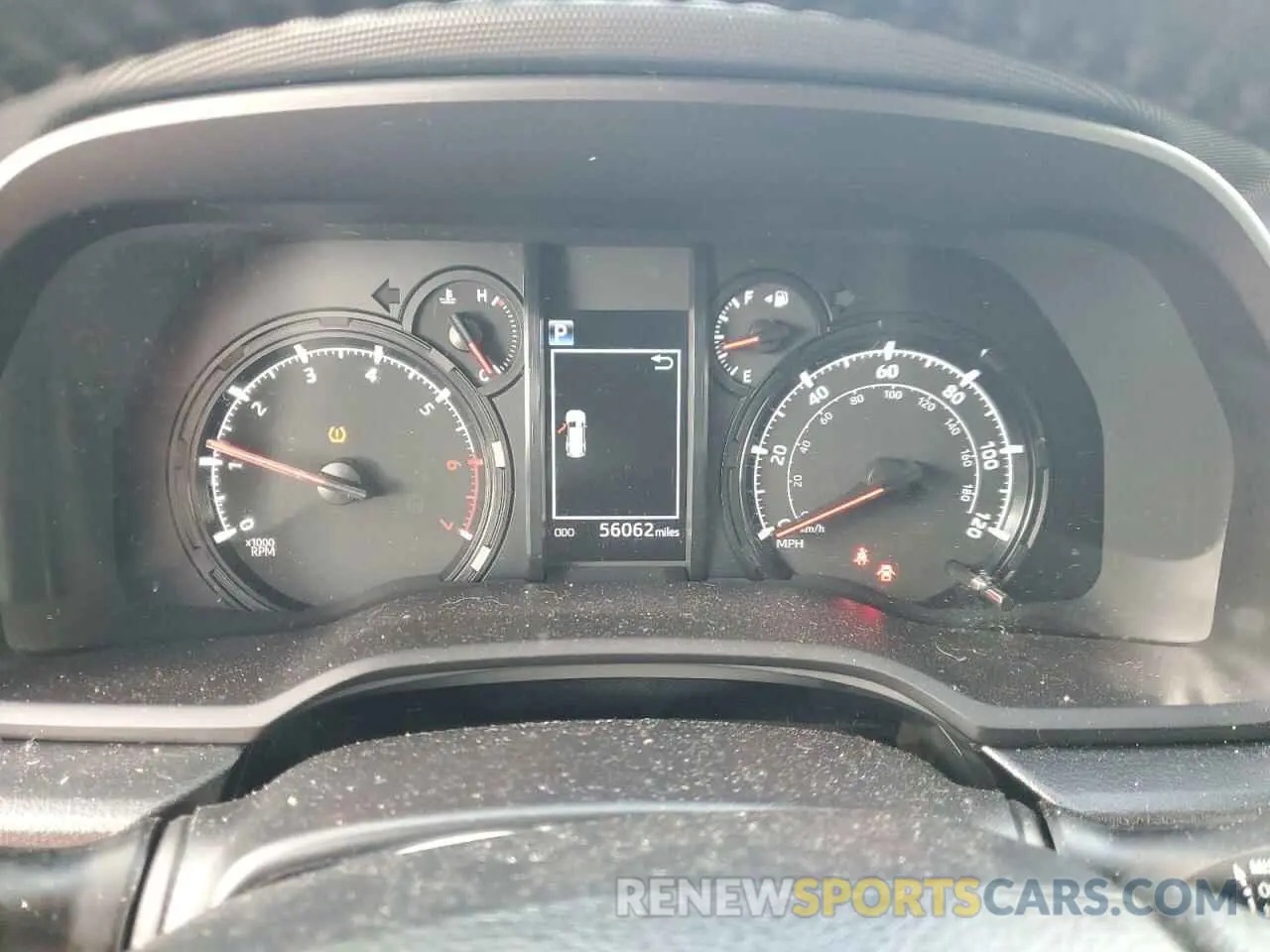 9 fotografías del automóvil dañado JTEBU5JR5L5826322 TOYOTA 4RUNNER 2020