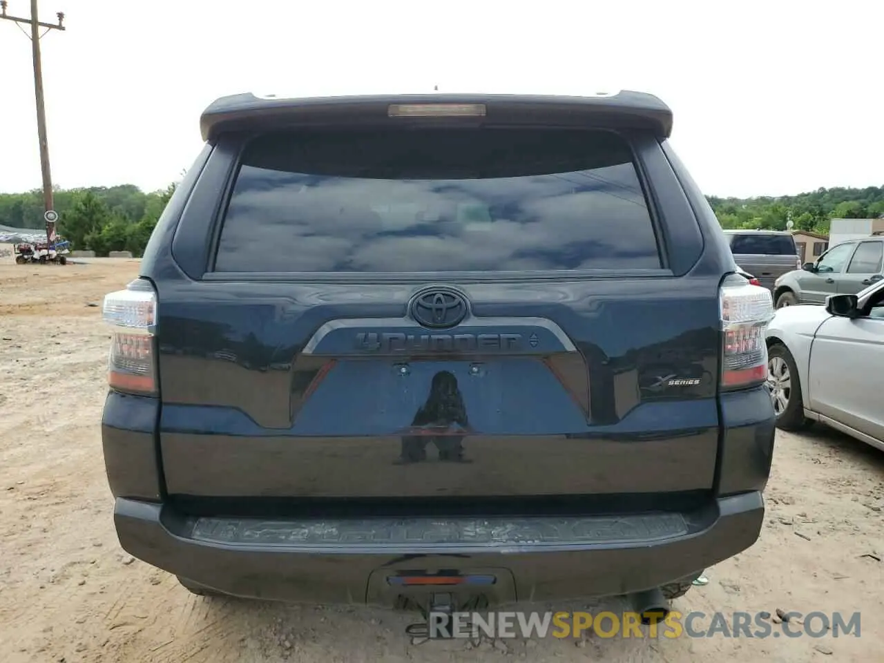 6 fotografías del automóvil dañado JTEBU5JR6L5753722 TOYOTA 4RUNNER 2020
