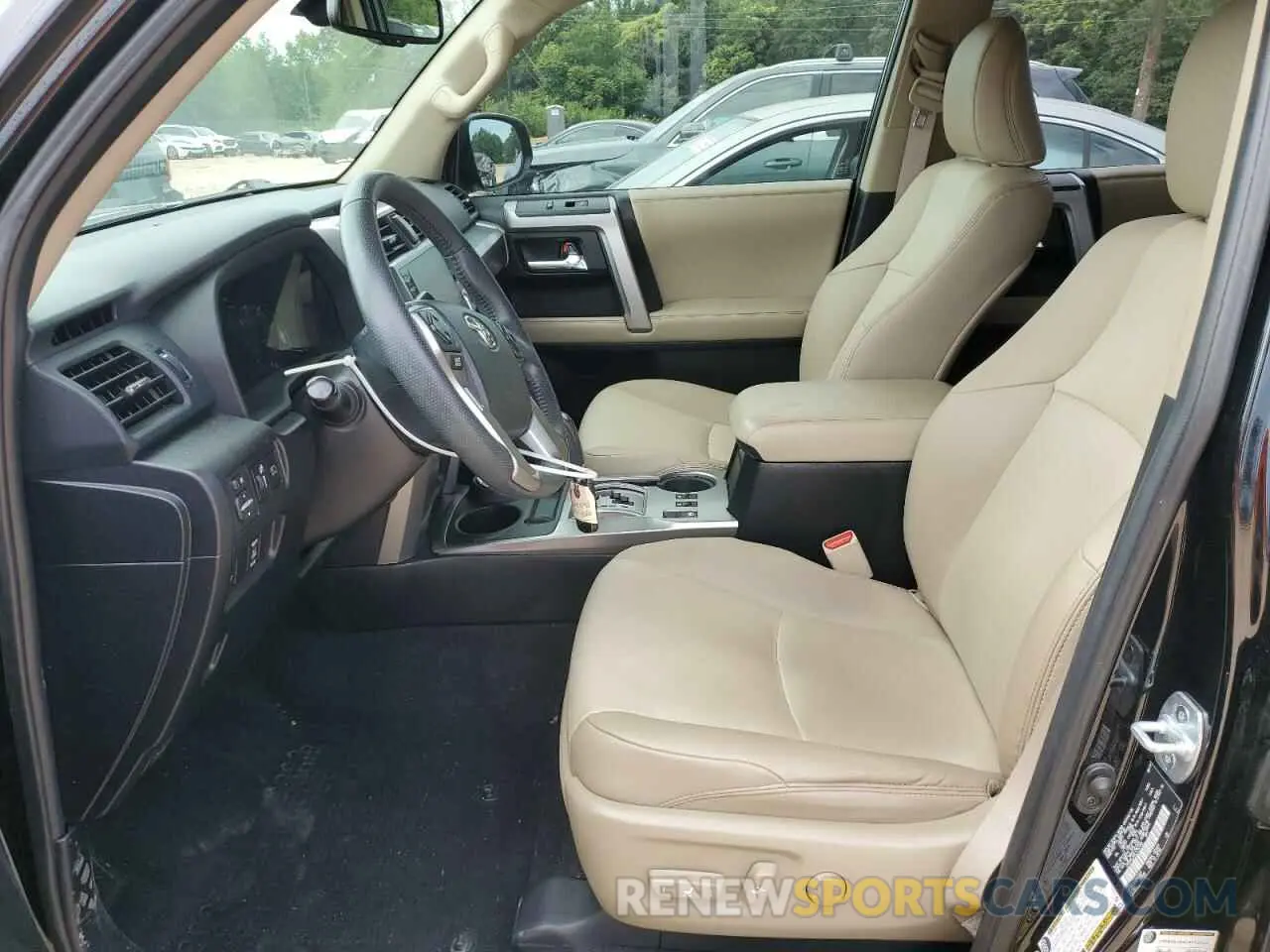 7 fotografías del automóvil dañado JTEBU5JR6L5753722 TOYOTA 4RUNNER 2020