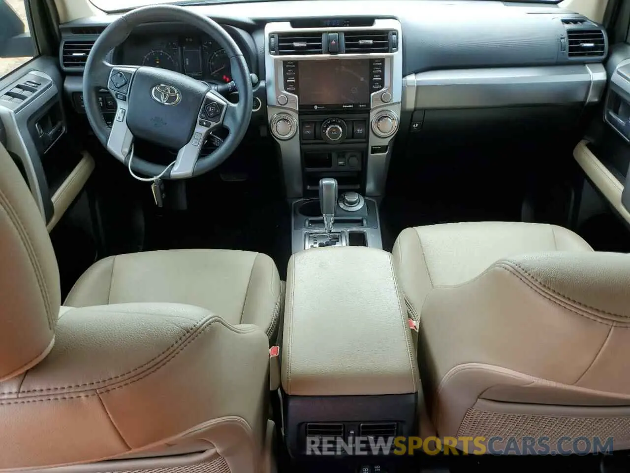 8 fotografías del automóvil dañado JTEBU5JR6L5753722 TOYOTA 4RUNNER 2020