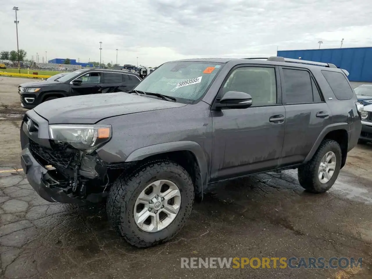 1 fotografías del automóvil dañado JTEBU5JR6L5757396 TOYOTA 4RUNNER 2020