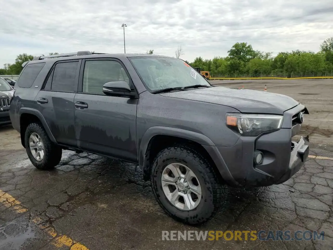4 fotografías del automóvil dañado JTEBU5JR6L5757396 TOYOTA 4RUNNER 2020